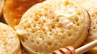 Crumpets Recipe  from a crumpet producer [upl. by Urbana181]