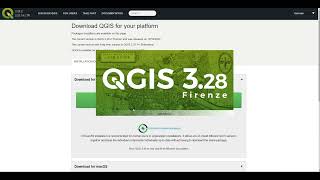 How to download and install Qgis 328 on Windows  Step by Step [upl. by Ipoillak]