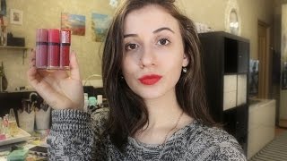 Жидкая губная помада Bourjois Rouge Edition Velvet lipstick [upl. by Carola]