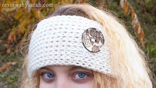 How to Loom Knit a Headband for Beginners  Simple Knitted Ear Warmer [upl. by Veronika]