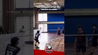 Marca aquele amigo que resolve na saída foryou volleyball [upl. by Donalt759]