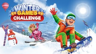 Winter Games Challenge Gameplay PC [upl. by Yessak]