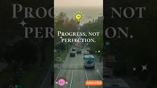 ✌️Progress not perfection  motivational quotes viral motivational [upl. by Anigroeg]