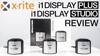 i1Display Pro Plus amp i1Display Studio Preliminary Review amp Comparison [upl. by Nnewg]