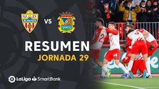 Resumen de UD Almería vs CF Fuenlabrada 31 [upl. by Tindall]