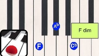 chords  aug amp dim  Lesson 7  The Piano Chord Book [upl. by Rome461]