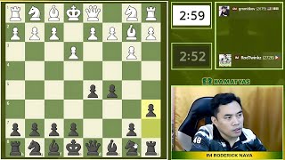 How To Play The AntiLarsen Opening  GM Mitkov vs IM Nava [upl. by Minardi]