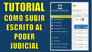 Cómo Presentar escrito a través de Oficina Judicial Virtual  Tutorial  Abogado Manríquez [upl. by Claud260]