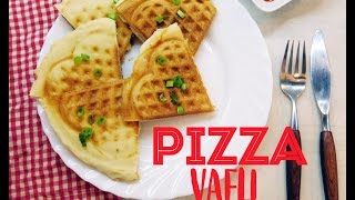 Pizza vafli  Pizza galete  Punjeni bakin kolač [upl. by Ennaillek]