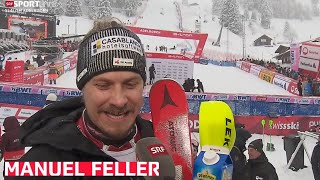 Ski Alpin Mens Slalom Adelboden 2run Highlights 2024 [upl. by Lipman]