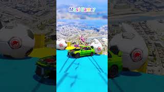 Mitsubishi vs MEGARAMP GTA 5 MODS carsvs gtav gtavcar gta mosigamer gtavcarmod megarampcar [upl. by Atteniuq]