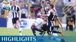 Bologna  Udinese 40  Highlights  Giornata 34  Serie A TIM 201617 [upl. by Laura268]