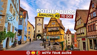 Discover ROTHENBURG Bavarias Hidden Gem  Things To Do [upl. by Shurlock162]