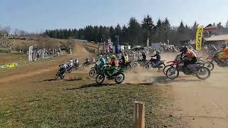 MX Motocross WOHLEN Start Motorrad 2022 Lizensfreies Fahren Töff Rennen 27032022 03042022 [upl. by Kilah790]