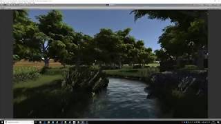 Automatic painting of terrain detail in Unity with CityGen3D [upl. by Abixah]