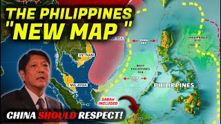 The Philippines NEW STANDARD MAP that Countered Chinas 10Dash Line [upl. by Leik]