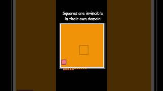 The squares can destroy the others domain power up square games relaxing coding battle [upl. by Igig]