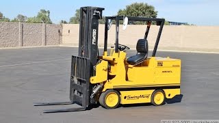 Drexel SL443 SwingMast Side Loading Forklift for Sale [upl. by Annocahs]