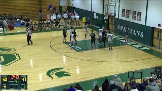 Steinert High School vs Ewing High School Mens JV Basketball [upl. by Suirtimed]