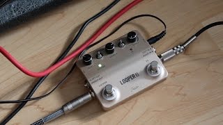 Rowin Looper 3  Looper pedal  Electric guitar test [upl. by Zerline]