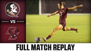 Florida State vs Boston College Full Match Replay  2024 ACC Womens Soccer [upl. by Giffer]