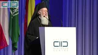 Patriarch Batholomew Speaks On KAICIIDDay [upl. by Yerkovich]