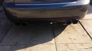 B6 A4 27t swap exhaust 3quot to 25quot [upl. by Aitsirt]