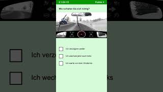 🚘 Führerschein Theorieprüfung🚦führerscheinprüfung führerschein theorieprüfung [upl. by Hgieleak]