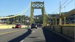 Armstrong Tunnel  Tenth Street Bridge southbound [upl. by Stone]