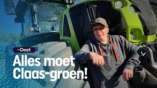 Jaco 30 is superfan van Claas trekkers  RTV Oost [upl. by Branden]