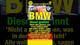 Elektro Schöneberger CEO BMW EAutos goldene Lenkrad Diesel Group Zipse Voting Gewinner [upl. by Rehpotsirhk558]