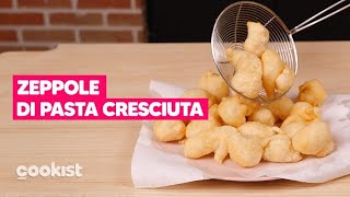 Zeppole di pasta cresciuta la ricetta delle zeppolelle fritte napoletane con solo 3 ingredienti [upl. by Aurthur]