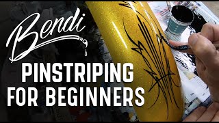 How to Pinstripe  Pinstriping for Beginners [upl. by Ramsden]