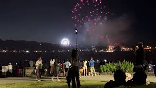 Niagara Falls fireworks July 07 2024 [upl. by Anahsar]