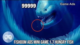 Fishdom Ads Mini game 17 Update New  Hungry Fish  Help The Fish [upl. by Wieren]