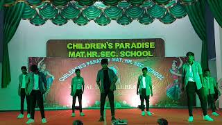 Annual day celebration 2022  9th std boys dance performance [upl. by Seniag]