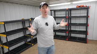 CX 4 Tier Shelf Unit VS Craftsman Shelf Review [upl. by Iccir]