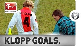 Jürgen Klopp  Top 5 Goals [upl. by Perkoff]