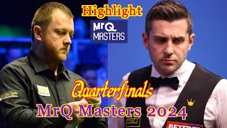 Mark Selby vs Mark Allen QF Highlight MrQ Masters 2024 Snooker [upl. by Nnazil434]