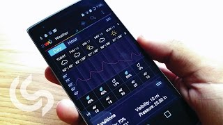 Weather Underground Android Review [upl. by Artinahs]