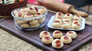 FÁCIL E DESMANCHA NA BOCA O MELHOR BISCOITINHO DE GOIABADA DO MUNDO [upl. by Hadlee169]