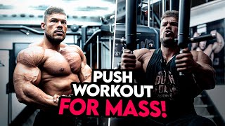 How I Achieve Maximum Pump  Push Workout [upl. by Auehsoj437]