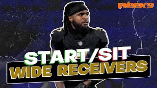 Week 9 Wide Receivers to START and SIT every matchup [upl. by Nylrahc138]