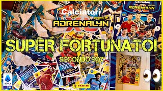 🇮🇹ADRENALYN XL 202324 SECONDO BOX SUPER FORTUNATO 🤩 PaniniItalia calciatoripanini [upl. by Duahsar]