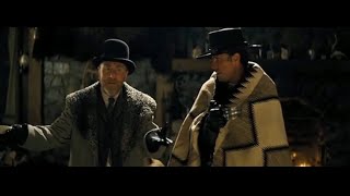 The Hateful Eight  quotThe nigga in the stable has a letter from Abraham Lincolnquot 2015 [upl. by Ludmilla]