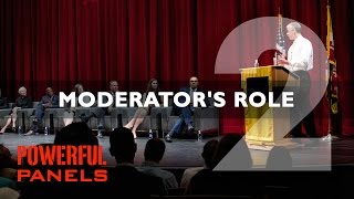 How to Moderate a Panel Discussion Moderators Role Video 2 6 12mins [upl. by Walley797]