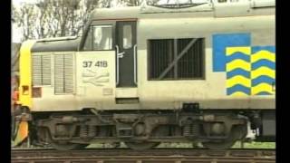 LOCO HAULED 1 Class 37s  Telerail [upl. by Atsyrt]