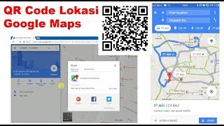 Membuat QR Code dari Lokasi Google Maps [upl. by Anikehs]