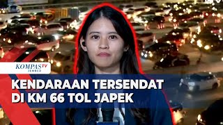 Begini Suasana Arus Balik Lebaran di Ruas Tol JakartaCikampek [upl. by Reagen]