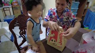 GIOS JOLLIBEE DELIVERY  THE QUINTOS [upl. by Fedora]